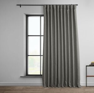 HPD Half Price Drapes - Faux Linen Curtains for Living Room (1 Panel)